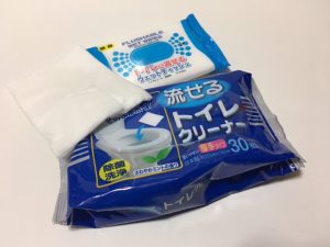 トイレ用ウエットシート