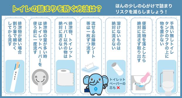 トイレの詰まりを防ぐ方法とは？ほんの少しの心がけで詰まりリスクを減らしましょう！